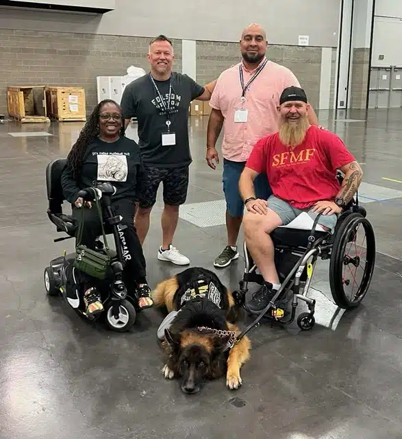 Harmar Brand Ambassadors Medal at the 2023 National Veterans Wheelchair Games